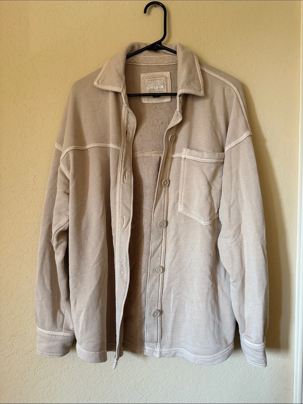 AE soft shacket/button up